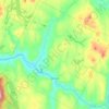 Wolcott topographic map, elevation, terrain