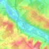 Flavigny-sur-Moselle topographic map, elevation, terrain