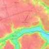 Menneval topographic map, elevation, terrain