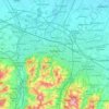 Bolonia topographic map, elevation, terrain