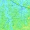 Tegal Parang topographic map, elevation, terrain