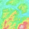 Kilham topographic map, elevation, terrain