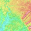 Нуримановский район topographic map, elevation, terrain