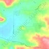 Potrero topographic map, elevation, terrain