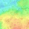 Vurste topographic map, elevation, terrain