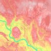 Frenchman Butte No. 501 topographic map, elevation, terrain