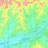 Town of Sparta topographic map, elevation, terrain