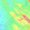 Massif Saladin Subdistrict topographic map, elevation, terrain