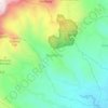 Brondong topographic map, elevation, terrain