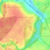 Comercial Norte topographic map, elevation, terrain