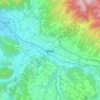 Tōmi topographic map, elevation, terrain