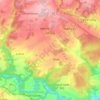 Lichtenstein topographic map, elevation, terrain