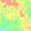 Piawaning topographic map, elevation, terrain