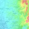 Norzagaray topographic map, elevation, terrain