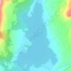 Lough Eske topographic map, elevation, terrain
