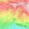 Mar Moussa topographic map, elevation, terrain