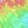 Lackendorf topographic map, elevation, terrain