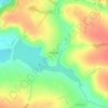 Дьяконово topographic map, elevation, terrain