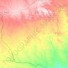 Matobo topographic map, elevation, terrain