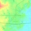 Davenport topographic map, elevation, terrain