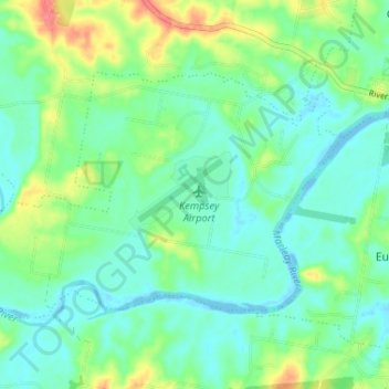 Aldavilla topographic map, elevation, terrain