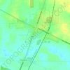 Attica topographic map, elevation, terrain