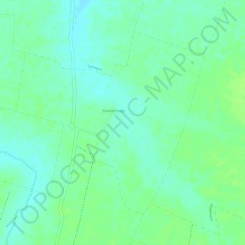 Nawakheda topographic map, elevation, terrain