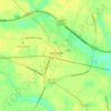 Farmville topographic map, elevation, terrain