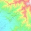 Kohband topographic map, elevation, terrain