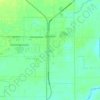 Standish topographic map, elevation, terrain