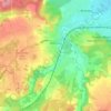 Gościcino topographic map, elevation, terrain