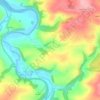 Weare Giffard topographic map, elevation, terrain