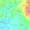 Malaba North ward topographic map, elevation, terrain