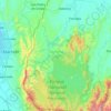 Tierralta topographic map, elevation, terrain