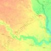 Farrukhabad topographic map, elevation, terrain