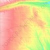 Perkins County topographic map, elevation, terrain