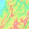 Otanche topographic map, elevation, terrain