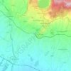 Genzano di Roma topographic map, elevation, terrain