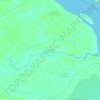 Kecamatan Teluk Belengkong topographic map, elevation, terrain