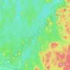 Lac Parent topographic map, elevation, terrain