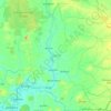 Kratie topographic map, elevation, terrain