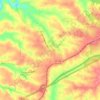 Buckner topographic map, elevation, terrain
