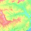 Back Valley topographic map, elevation, terrain