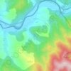 Legnava topographic map, elevation, terrain