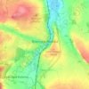 Bystrzyca Kłodzka topographic map, elevation, terrain