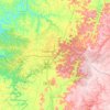 Putnam County topographic map, elevation, terrain