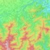 Gokase topographic map, elevation, terrain