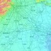 Langfang City topographic map, elevation, terrain