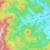 Aoki topographic map, elevation, terrain