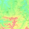 Boyle County topographic map, elevation, terrain